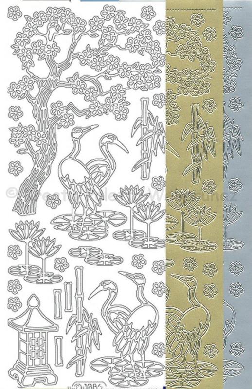 Kontúrmatrica - Japán kert