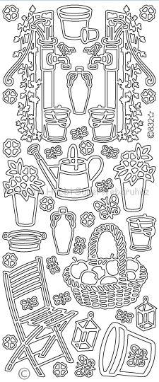 Kontúrmatrica - kert