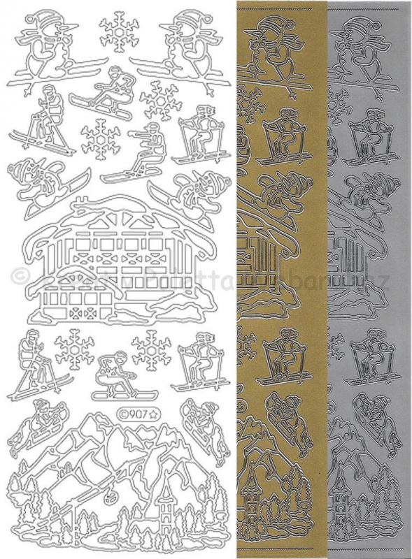 Kontúrmatrica - síelés