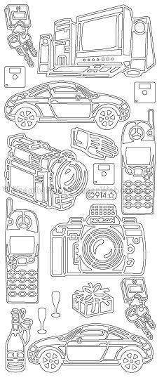 Kontúrmatrica - tárgyak