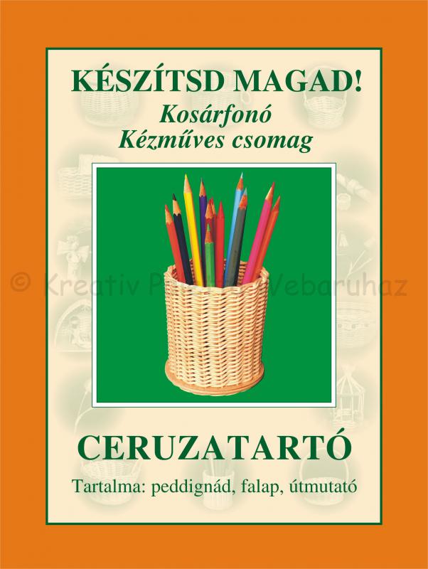 Kosárfonó készlet - Ceruzatartó
