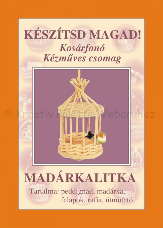 Kosárfonó készlet - Kalitka