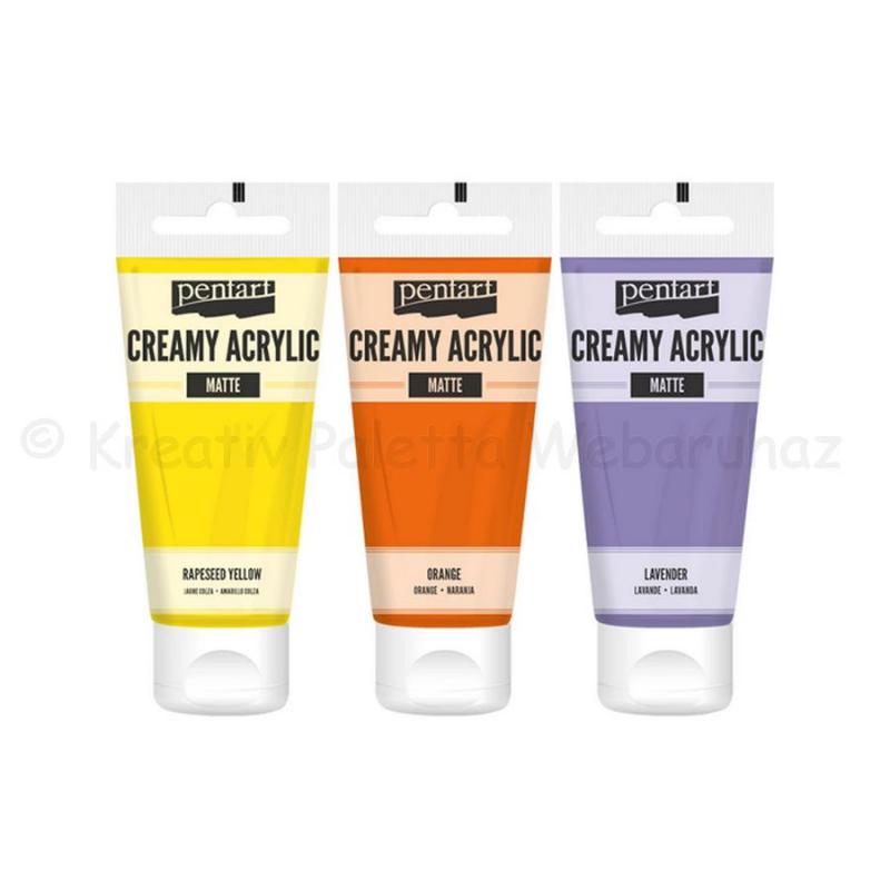 Krémes akrilfesték - MATT 60 ml