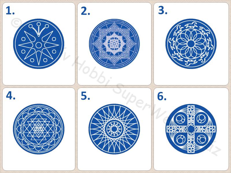 Mandala többféle 3.