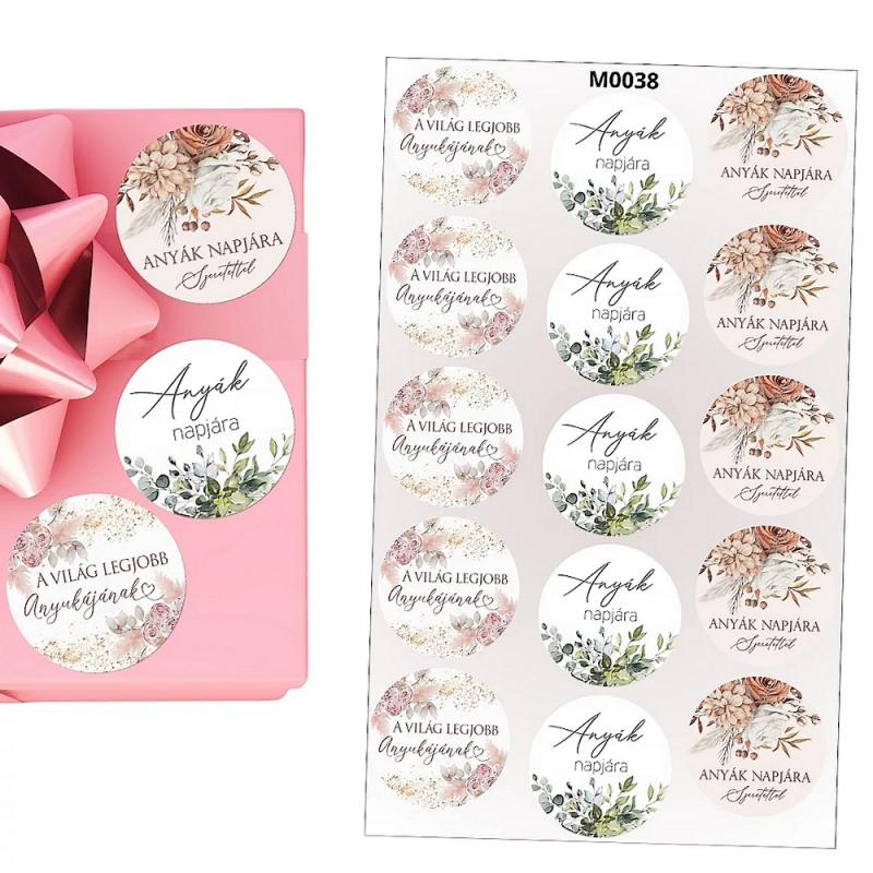 Matrica - anyák napjára 15 db