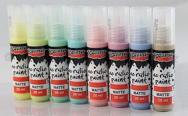 MATT akrilfesték 20 ml GELATO SZÍNEK