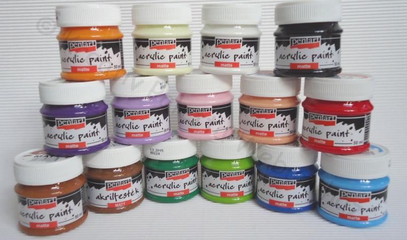 MATT akrilfesték 50 ml