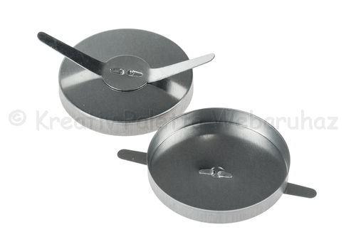 Mécsestartó rögzítőkapoccsal, 4 cm