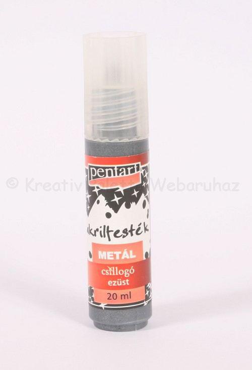METÁL akrilfesték CSILLOGÓ  20 ml