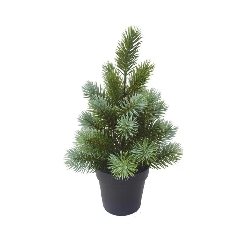 Mini asztali műfenyő 28 cm - Natural