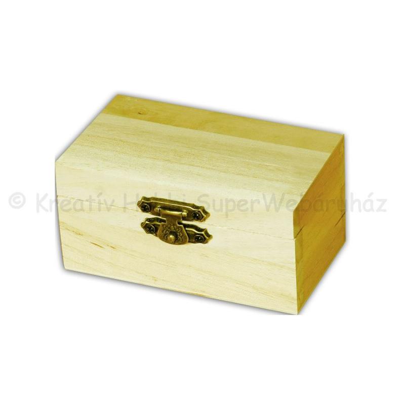 Mini fadoboz kincsesládika 9 x 4,7 x 5,5 cm