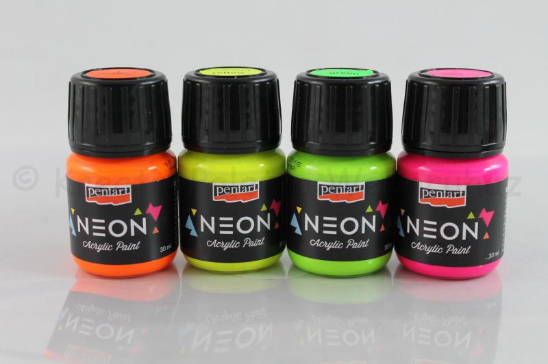Neon akrilfesték 30 ml