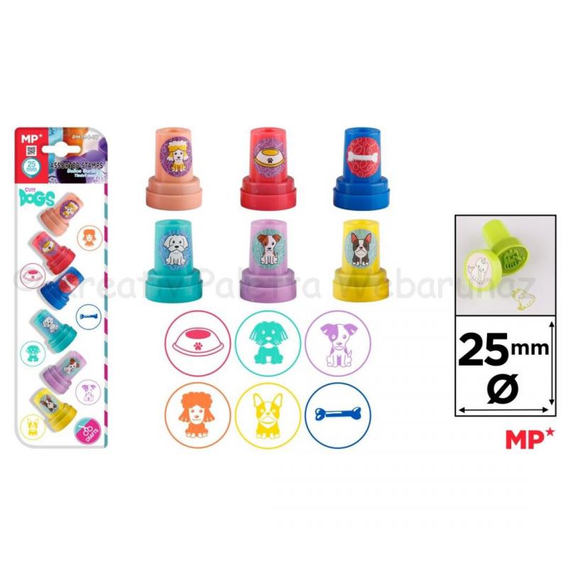 Nyomdakészlet gyerekeknek 25 mm - kutyák