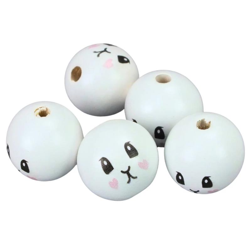 Nyuszi fej 3 cm - lány