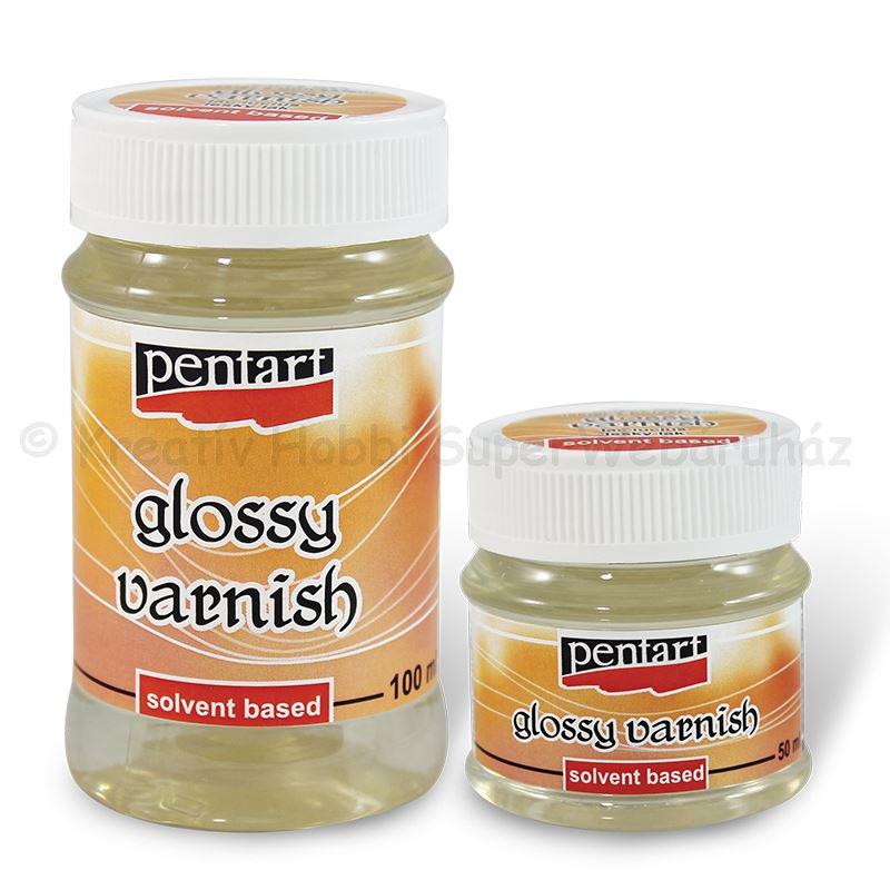 Oldószeres fényes lakk 50 ml