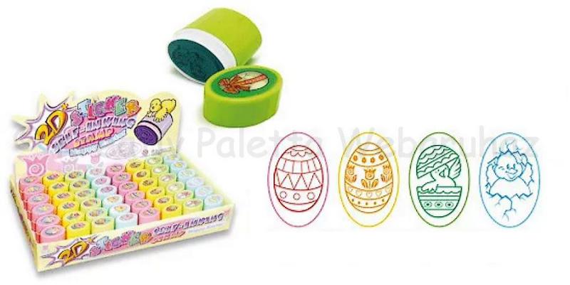 Önfestékező nyomda 4 db - húsvéti tojás minta