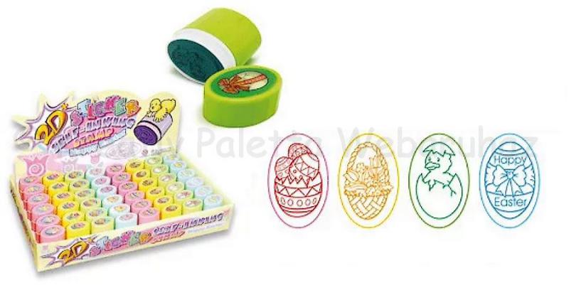 Önfestékező nyomda 4 db - húsvéti tojás minta