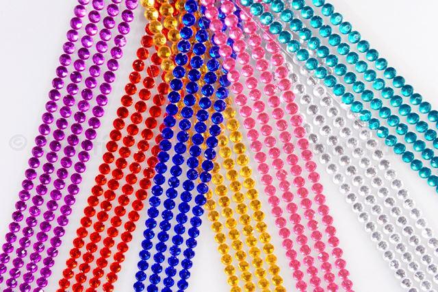 Öntapadó strassz 6 mm