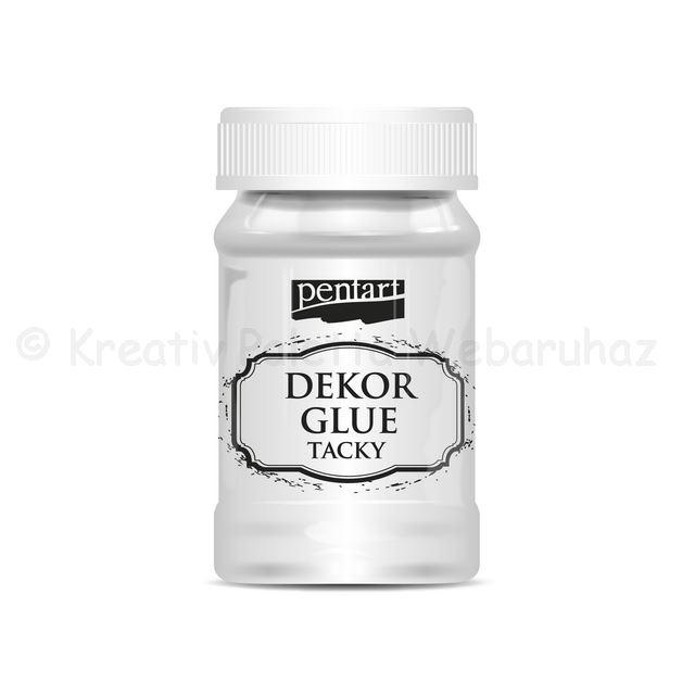 Öntapadóra száradó dekorragasztó tacky 100 ml - Dekor Glue Tacky