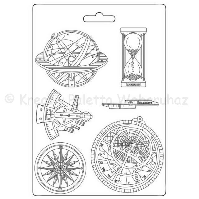 Öntőforma lágy PVC A4 -  Cosmos Infinity iránytű
