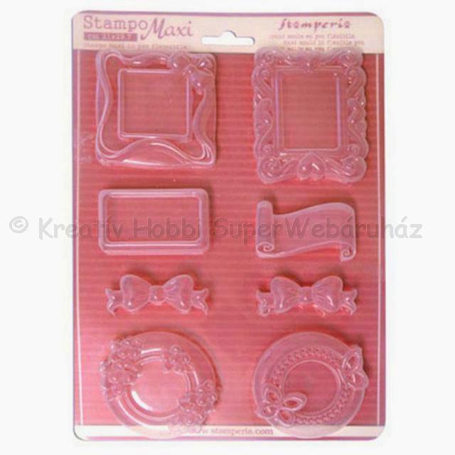 Öntőforma lágy PVC A4 - keretek