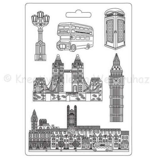 Öntőforma lágy PVC A4 - Our way London