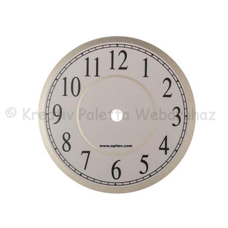 Óralap számozott 13 cm - fém