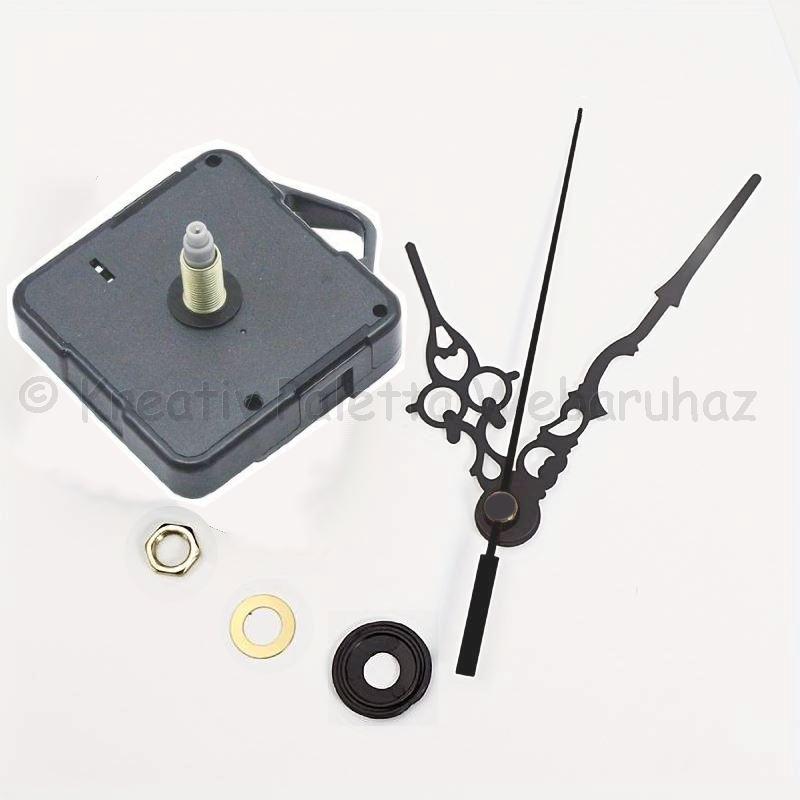 Óraszerkezet akasztóval, klasszikus mutatóval 11 mm tengelyhossz