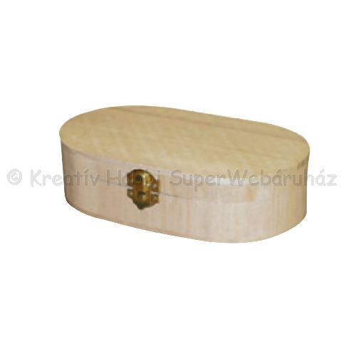 Ovális láda 20 x 15 x 5,2 cm