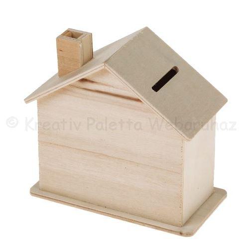 Persely 12,5 x 6,5 x 10 cm - házikó