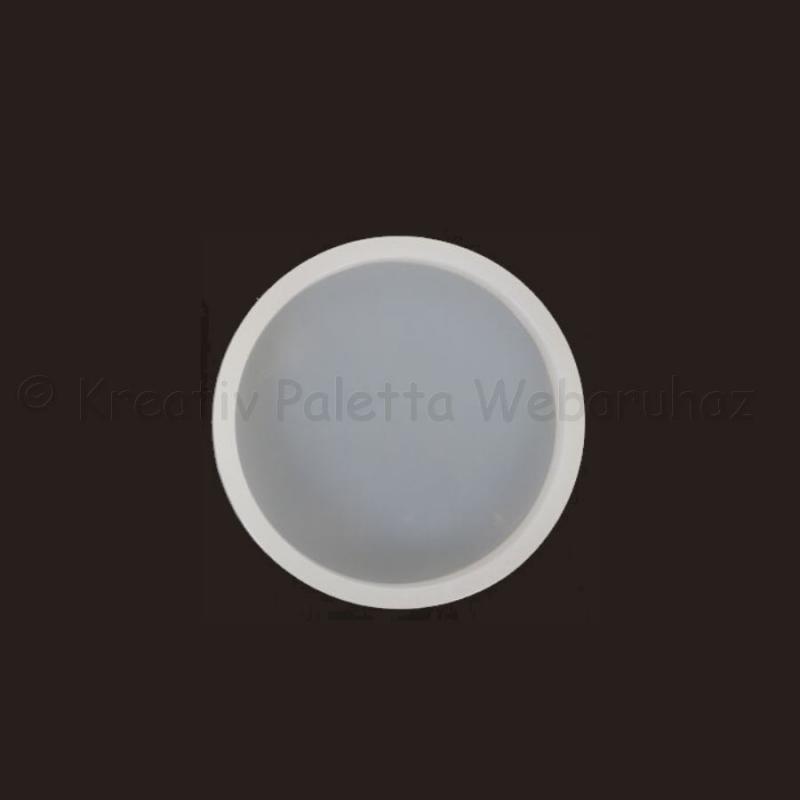 Professzionális szilikon öntőforma - alátét 9 x 1 cm