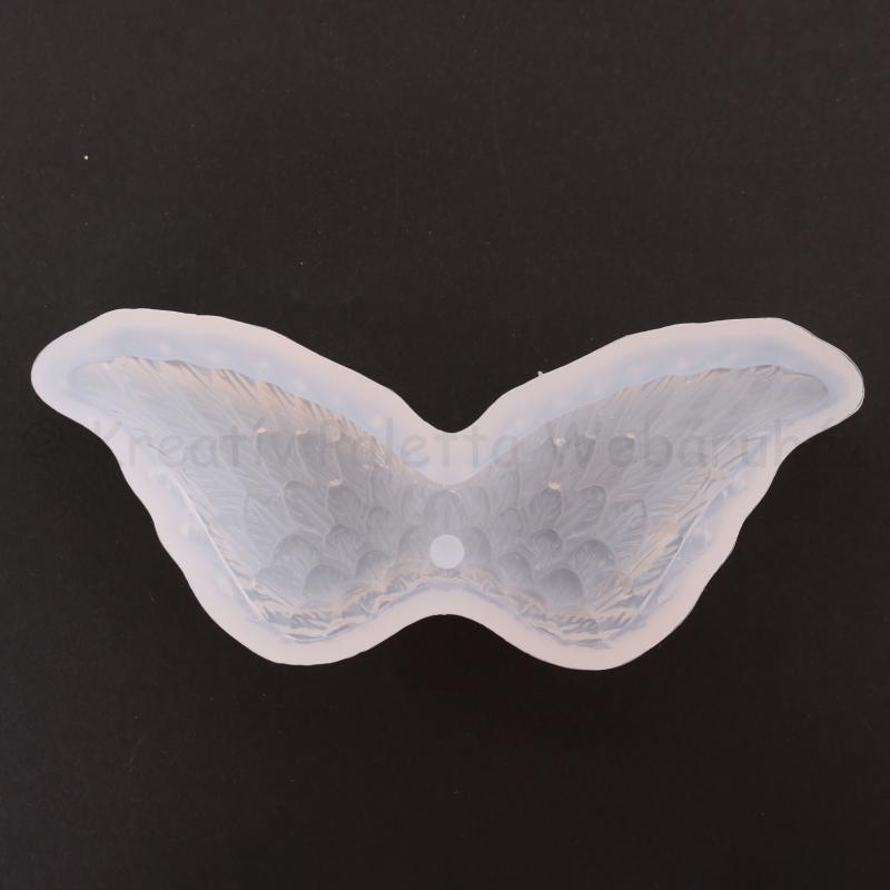 Professzionális szilikon öntőforma - angyalszárny 12 x 1,3 x 1,5 cm