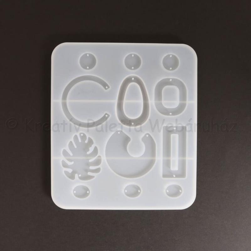 Professzionális szilikon öntőforma - ékszer alapok