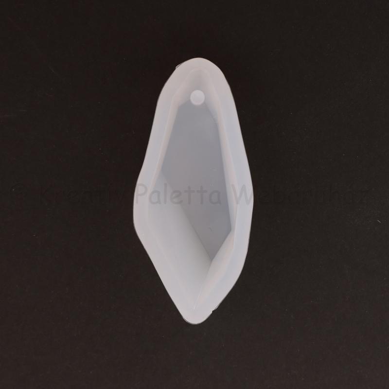 Professzionális szilikon öntőforma - gyémánt 2,2 x 5 x 1,1 cm