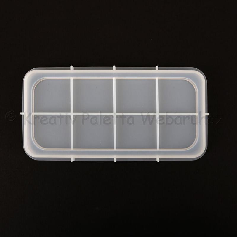 Professzionális szilikon öntőforma - tálca 18,2 x 9,3 x 1,2 cm