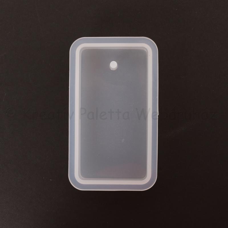 Professzionális szilikon öntőforma - téglalap 4,8 x 8 x 1,2 cm