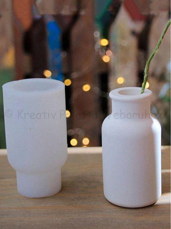 Professzionális szilikon öntőforma - váza 10 x 6,5 cm