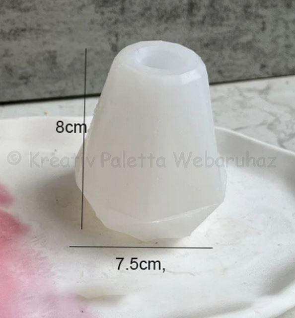 Professzionális szilikon öntőforma - váza 8 x 7,5 cm