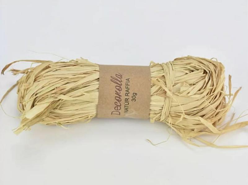 Raffia 30 g - natúr