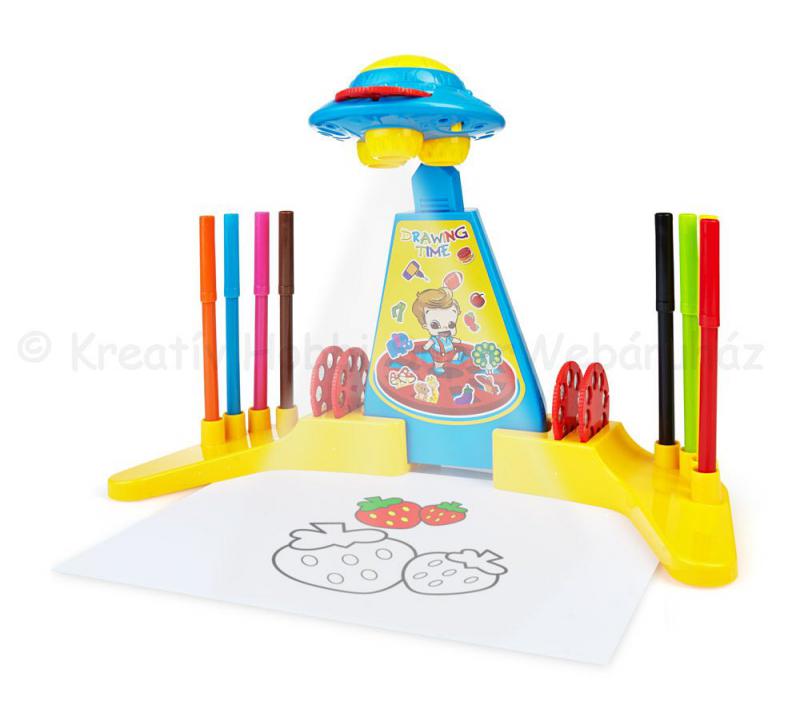 Rajzoló készlet projektorral