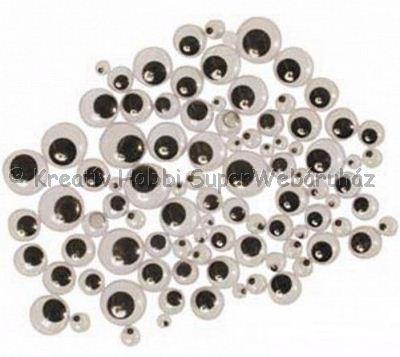 Rezgőszem kerek vagy ovális,  különböző méretben