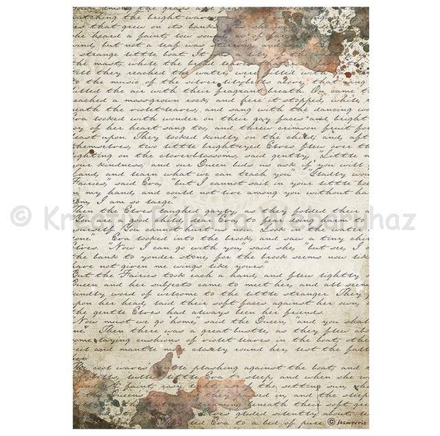 Rizspapír A/4 - Our way - kézírás