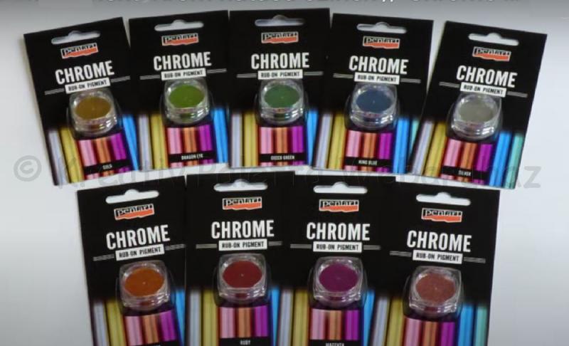 Rub-on pigmentek - Chrome 0,5 g