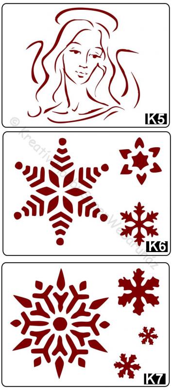 Sablon- karácsony II.  A/5