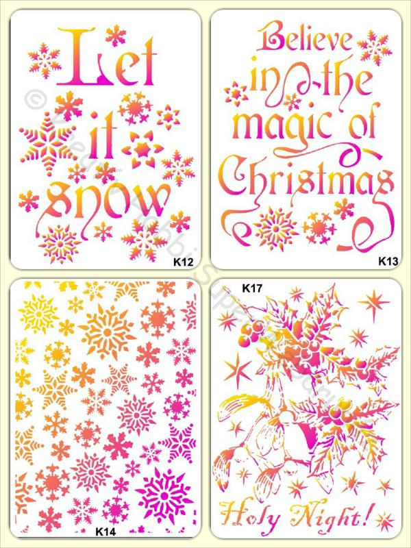 Sablon- karácsony III.  A/5