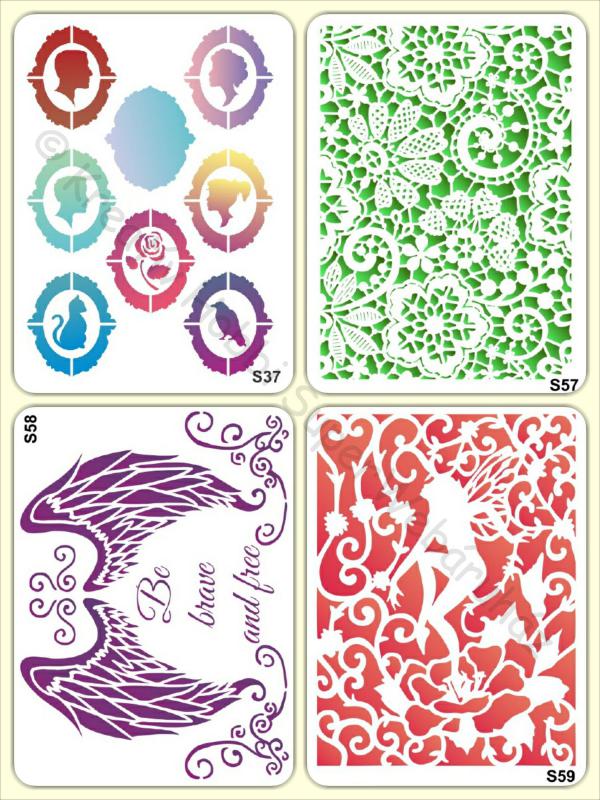 Sablon- romantikus minták  A/5