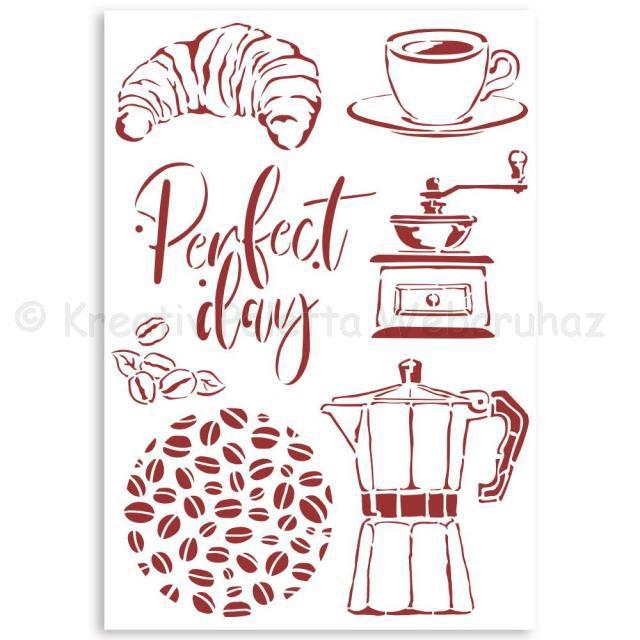 Stencil G, 21 x 29,7 cm - Casa Granada kávé