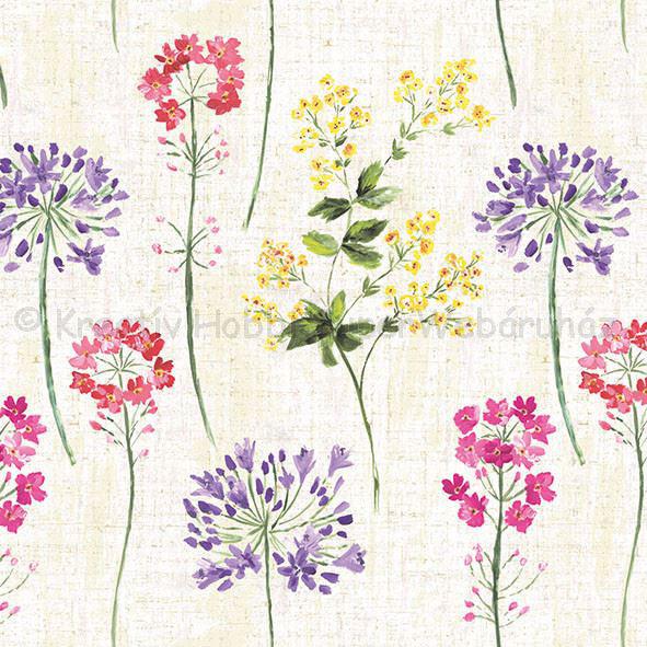 Szalvéta - apró virágok - Trentham