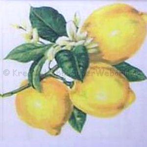 Szalvéta - citromok