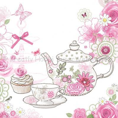 Szalvéta - csészék